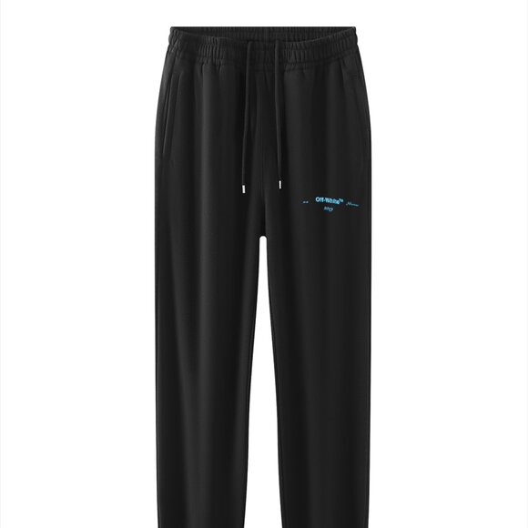 Off-White Gradient Sweat Black Pants - Picture 1 of 8